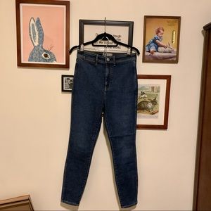 NWT Everlane Way High Skinny Jean vintage Blue 29